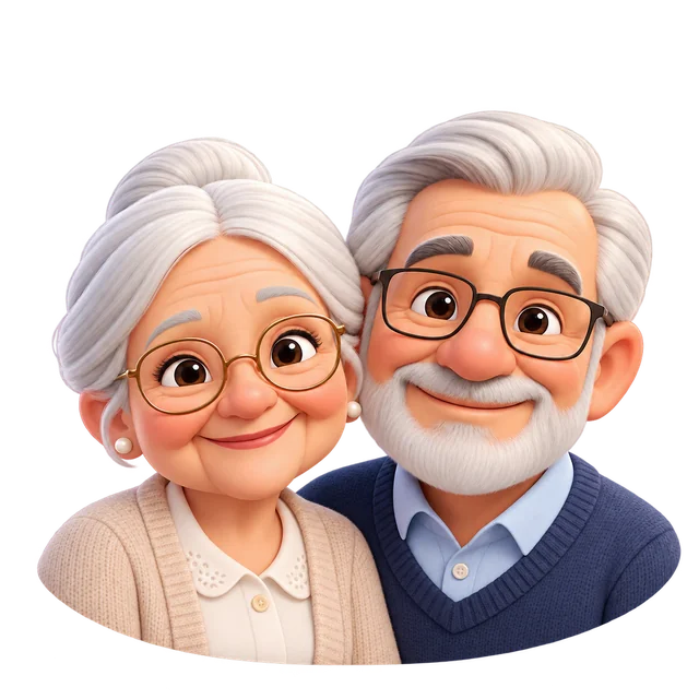 Casal de idosos